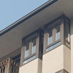 Galeria en PVC VEKA