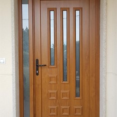 Puerta en PVC VEKA