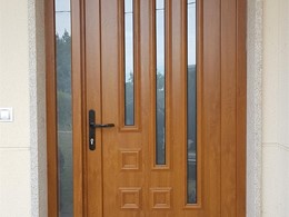 Puerta en PVC VEKA